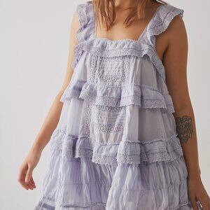 Free People Tiered And True Romper